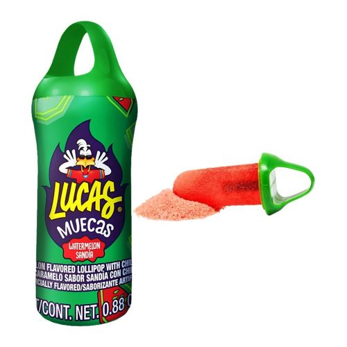 Lucas Muecas Sandía - Paleta De Caramelo Mexicano (25 g) — Mundo Rayo