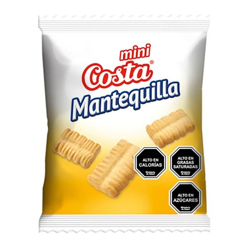 Galletas Mini Mantequilla, Costa (p/colación) - Pack De 10un — Mundo Rayo