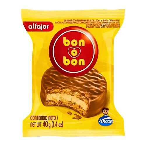 Alfajor Bon O Bon Sabor Original (pack Con 10 Unidades) — Mundo Rayo