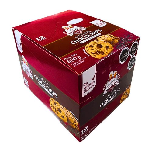 Galletas Choco Chips Con Trozos De Chocolate De Nutra Bien — Mundo Rayo