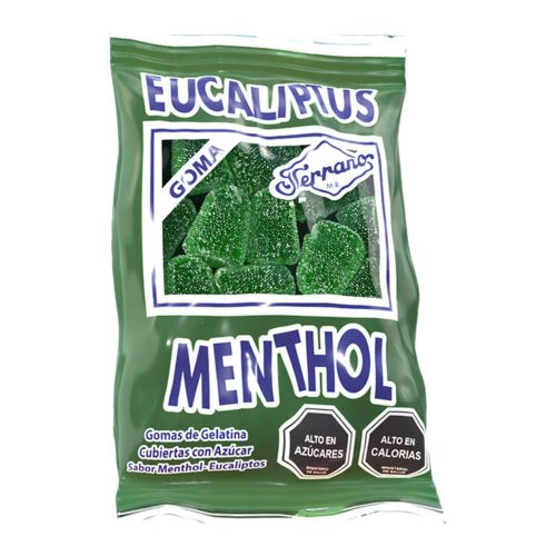 Gomitas Eucaliptus Menthol, De Fruna - Pack De 10 Unidades. — Mundo Rayo