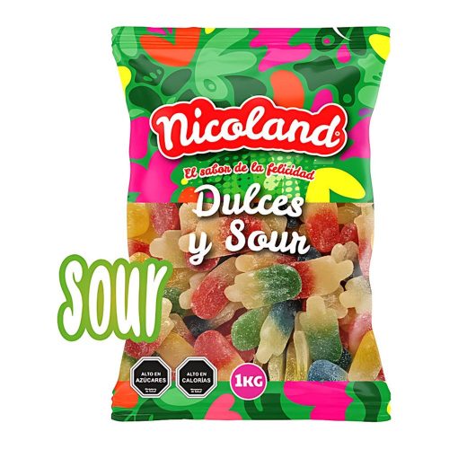 Gomitas En Forma De Paletas Acidas De Helado (bolsa De 1kg) — Mundo Rayo