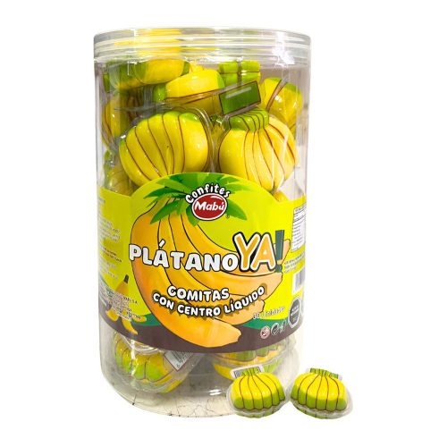 Gomitas Con Forma De Plátano - Plátano Ya (pote Con 30 Uni) — Mundo Rayo