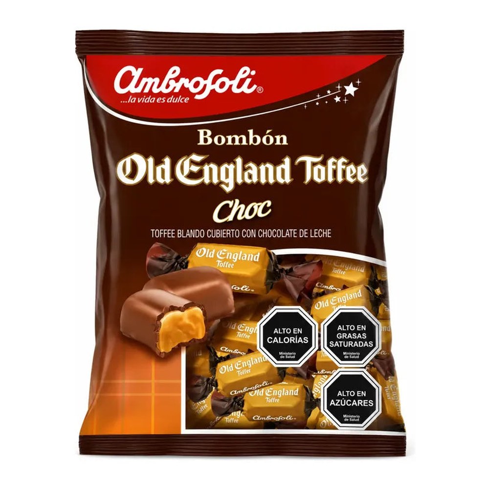 Old England Toffee Choc Chocolate Bolsa Con 50 Unidades — Mundo Rayo