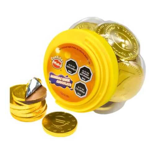 Monedas De Chocolate Mabu (pote Con 50 Unidades) — Mundo Rayo