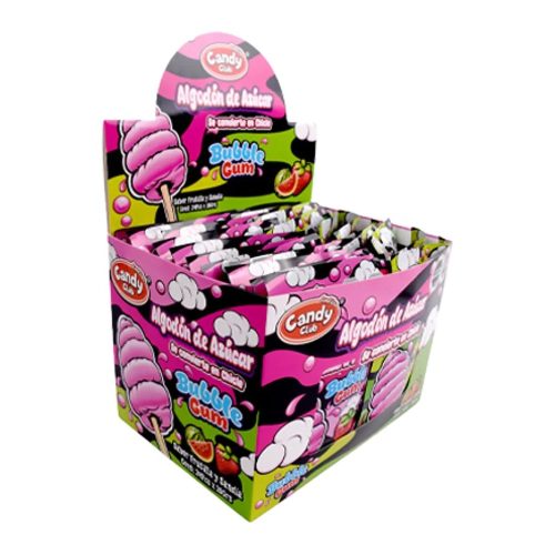 Algodón de Azúcar Bubble Gum 24X10G — Mundo Rayo