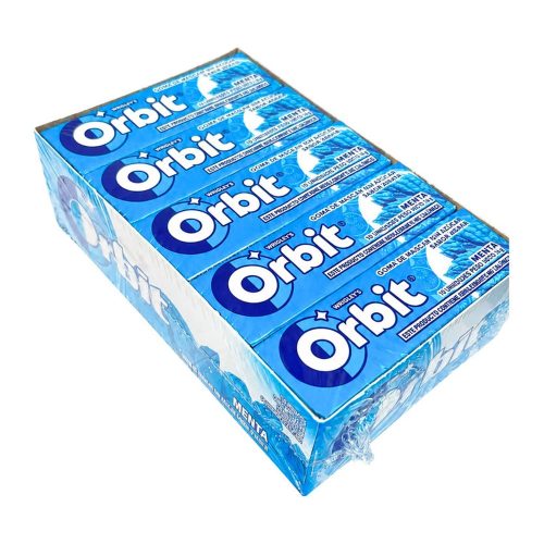 Chicles Orbit Sabor Menta Sin Azúcar (display 15 Unidades) — Mundo Rayo