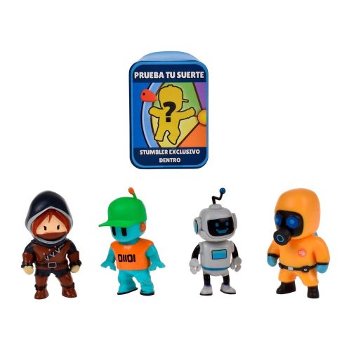Pack 5 Figuras 5 Cms Stumble Guys - Hazmat Nbc — Mundo Rayo