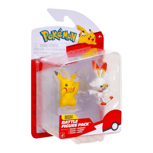 Pokemon Set Figuras De Batalla - Pikachu - Scorbunny — Mundo Rayo