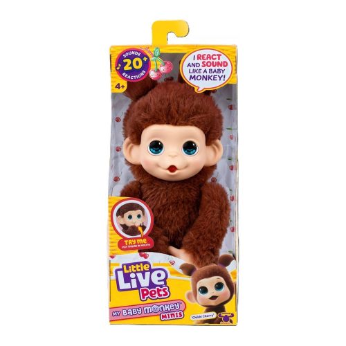 Little Live Pets My Baby Monkey S3 - Chikki Cherry — Mundo Rayo