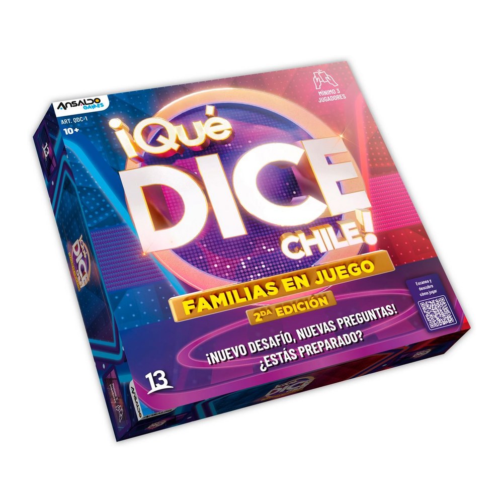 Juego De Mesa Qué Dice Chile Familias En Juego — Mundo Rayo