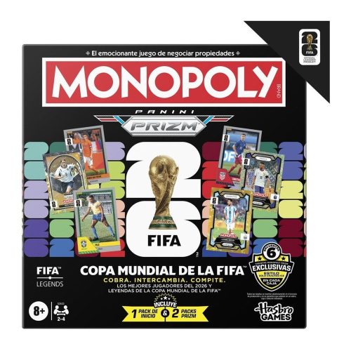 Monopoly Panini Prizm: Copa Mundial De La Fifa — Mundo Rayo
