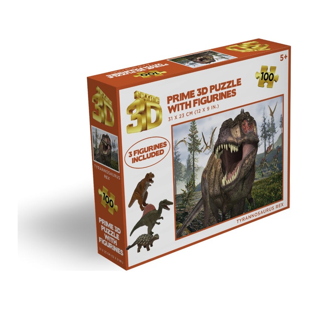 Prime 3d Tyrannosaurus Rex-100pc — Mundo Rayo