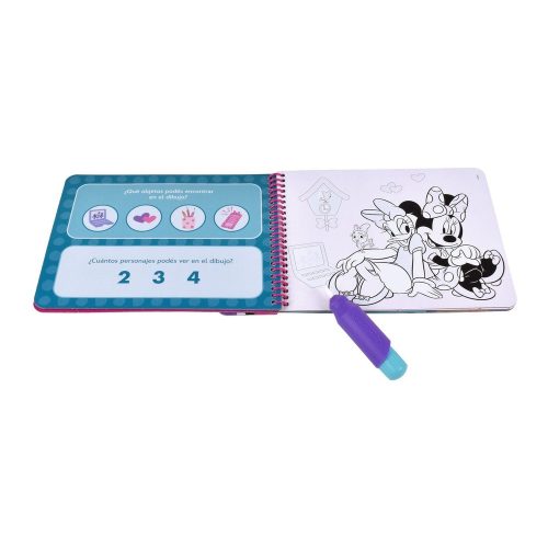 Libro Actividades Con Lapiz Magico Para Pintar Con Agua - Minnie — Mundo Rayo