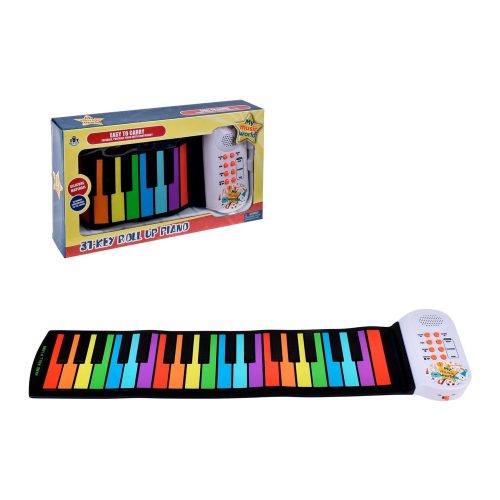 Piano De Goma Enrollable De 31 Teclas — Mundo Rayo