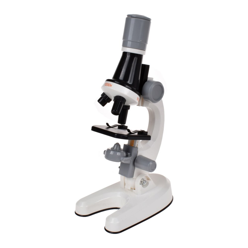 Microscopio 100X 400X 1200X 3 Con Accesorios — Mundo Rayo