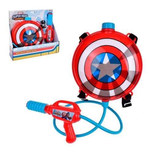 Mochila Lanza Agua 1.500 Cc Capitan America — Mundo Rayo