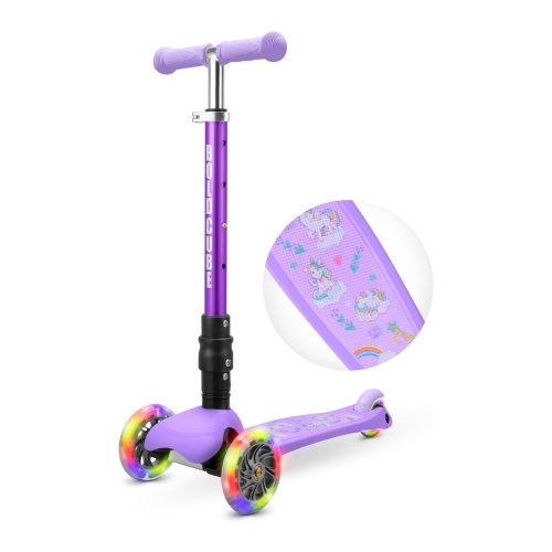 Triscooter plegable Boldcube unicornios con ruedas luminosas — Mundo Rayo